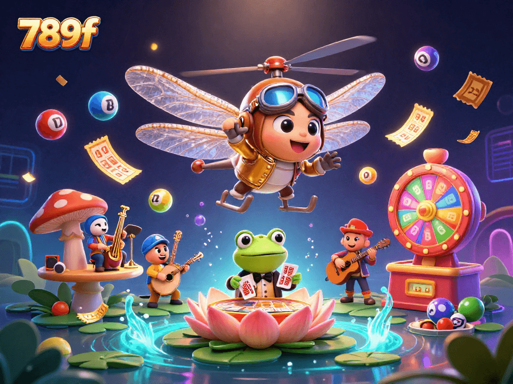 Experience exciting games at 789f with vibrant casino action and colorful dynamic elements.