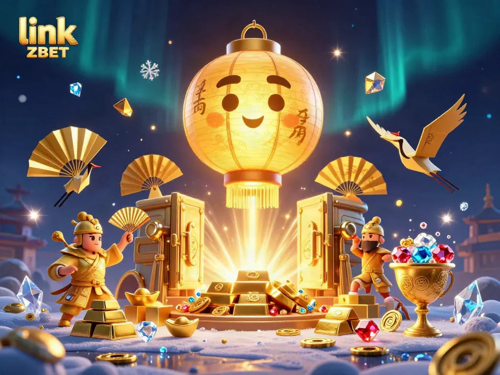 Engage with exciting gameplay at link ZBET, featuring vibrant casino scenes filled with treasures and lucky symbols.