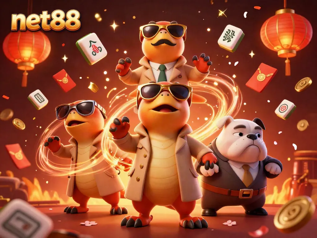 Win big with net88 in a vibrant, detail-rich casino scene filled with excitement and energy.