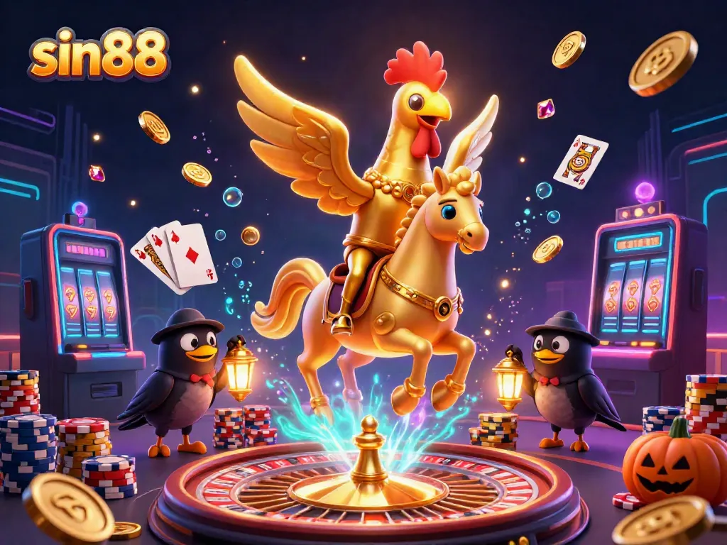 Experience exhilarating gaming action at sin88 with dynamic casino scenes featuring rich gameplay elements.