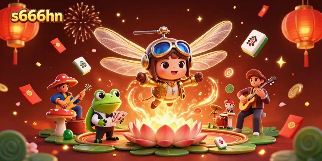 Experience thrilling gameplay with s666hn at this vibrant digital casino scene.