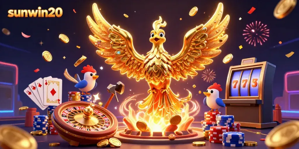 Join the excitement at sunwin20 with molten golden phoenix and dynamic casino elements for an engaging gaming experience.