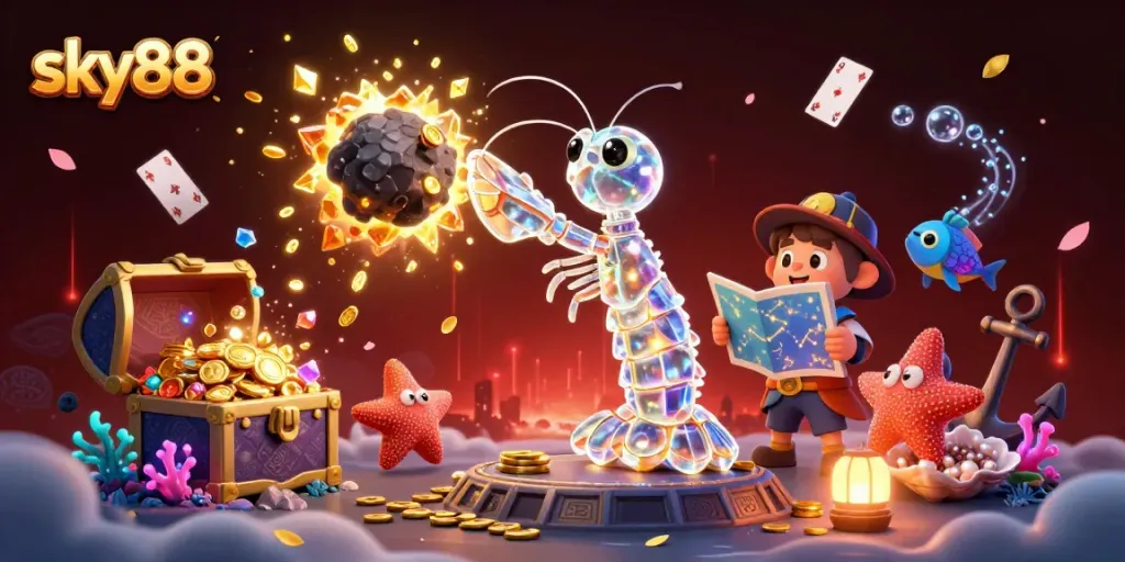 Engage with sky88's thrilling casino features while exploring vibrant treasures and winning potential.